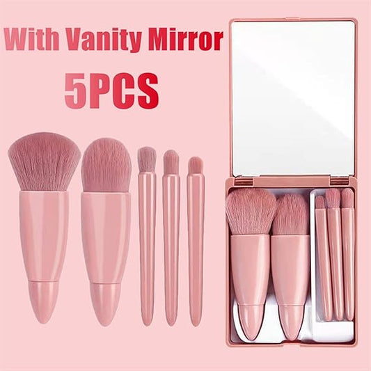 5pcs Soft Fluffy Makeup Brush Set